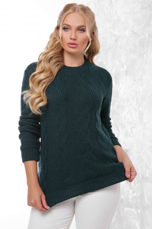 Светр 152 темно-зелений